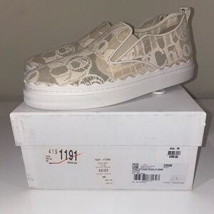 Brand New Chloe Logo Lace Sneakers